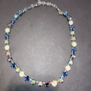 Sabika necklace multi colored choker necklace